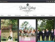 Tablet Screenshot of bridalcottageonline.com